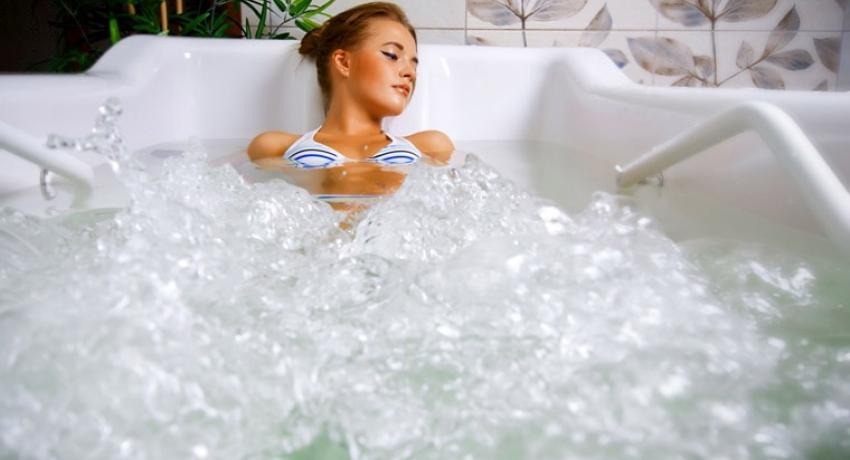 Пузырьковые гидромассажные ванны в санатории Зори Ставрополья в Пятигорске