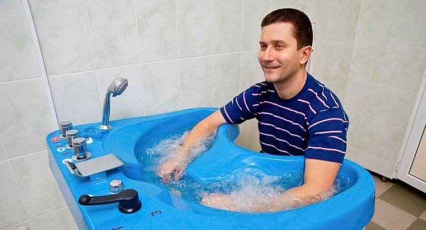 Вихревые ванны в санатории Зори Ставрополья в Пятигорске